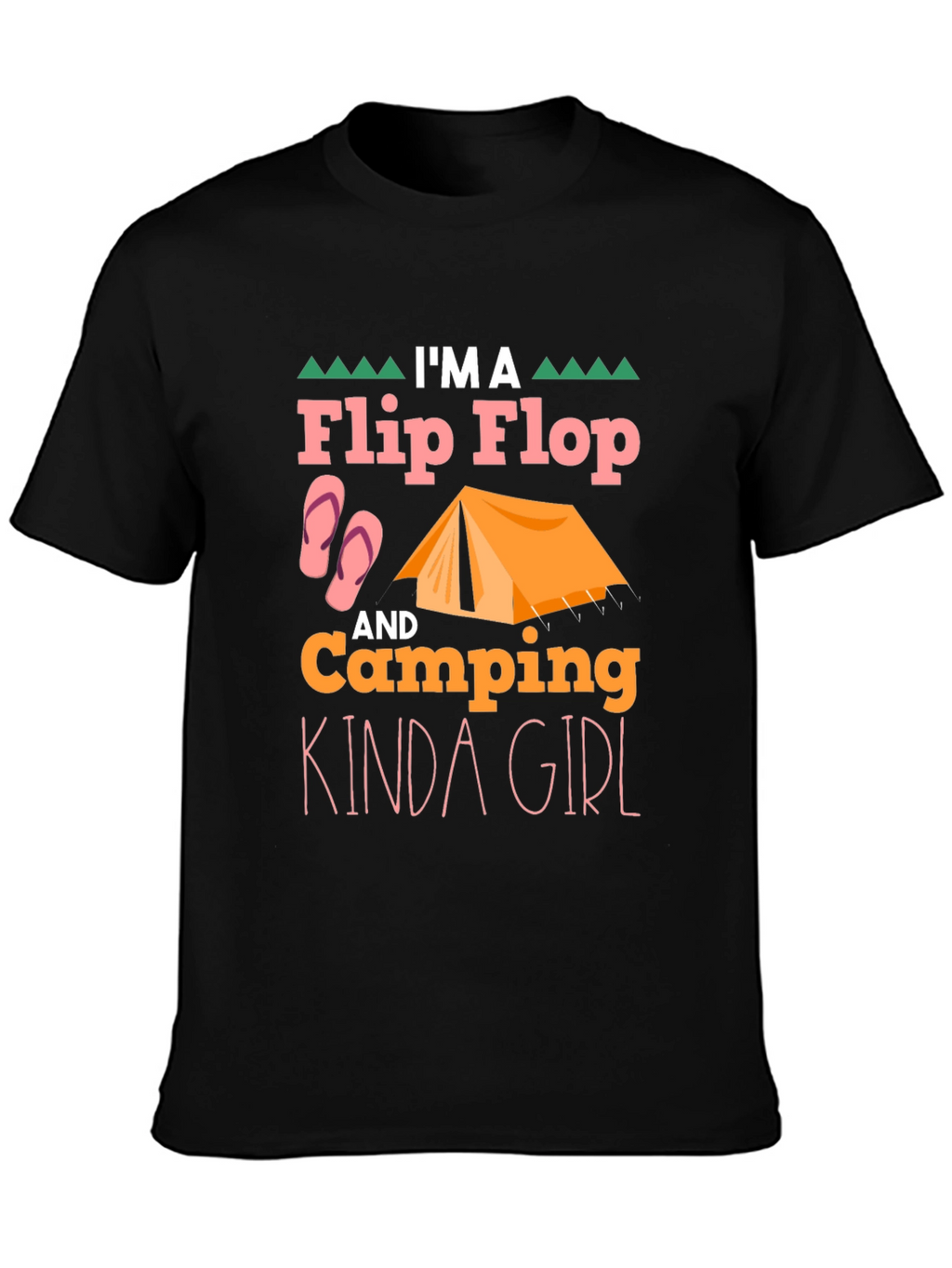 Flip Flop & Camping Kinda Girl T-Shirt