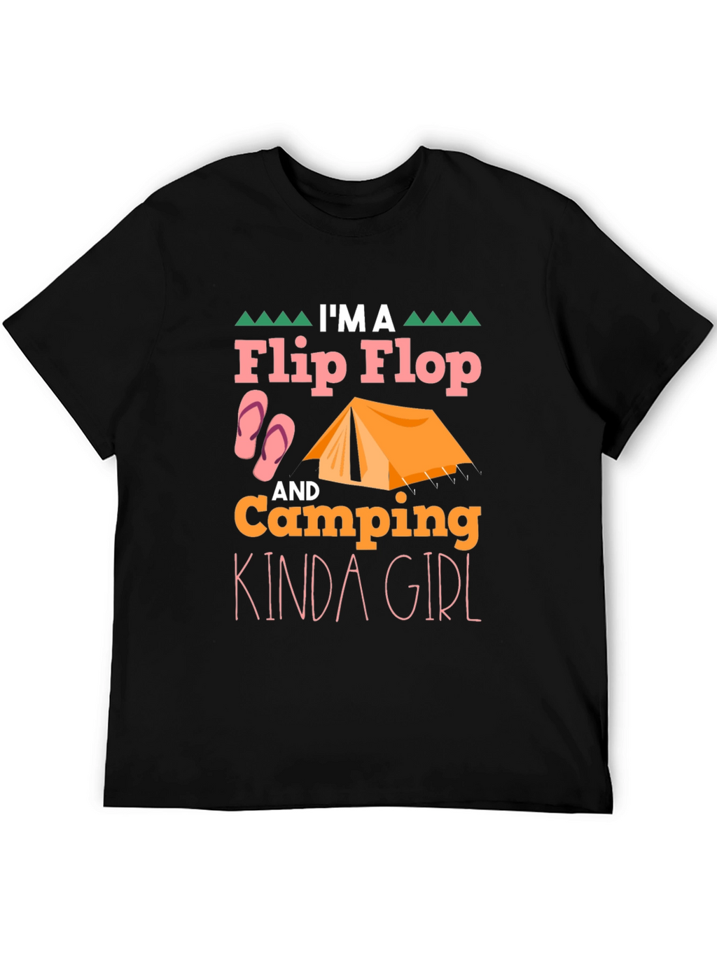 Flip Flop & Camping Kinda Girl T-Shirt
