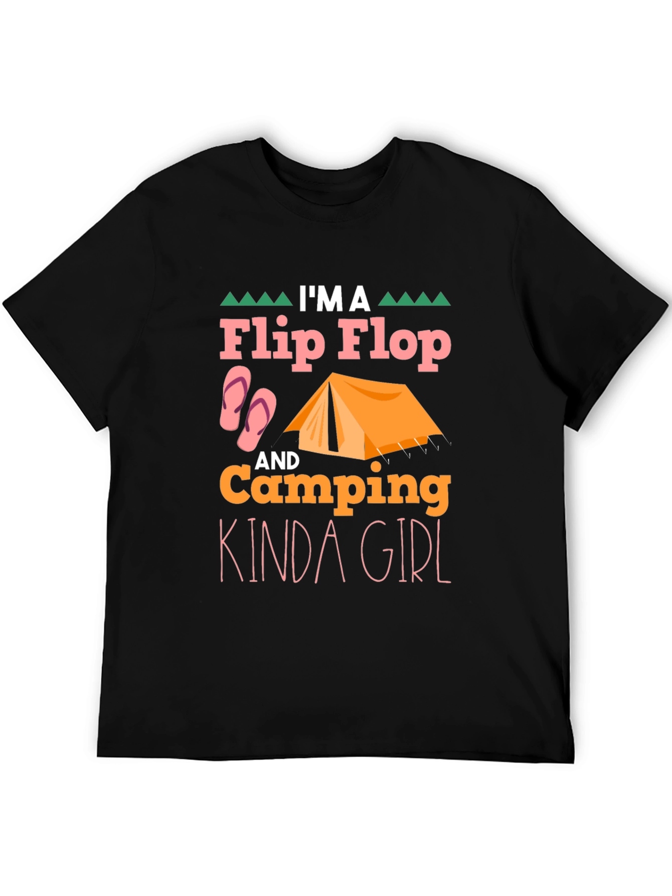 Flip Flop & Camping Kinda Girl T-Shirt