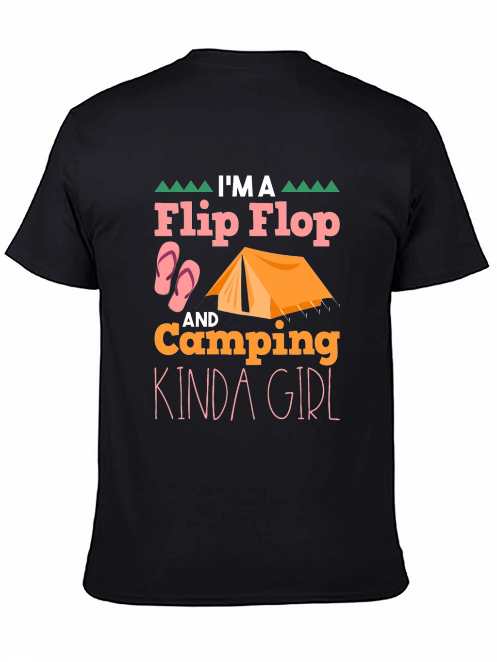 Flip Flop & Camping Kinda Girl T-Shirt