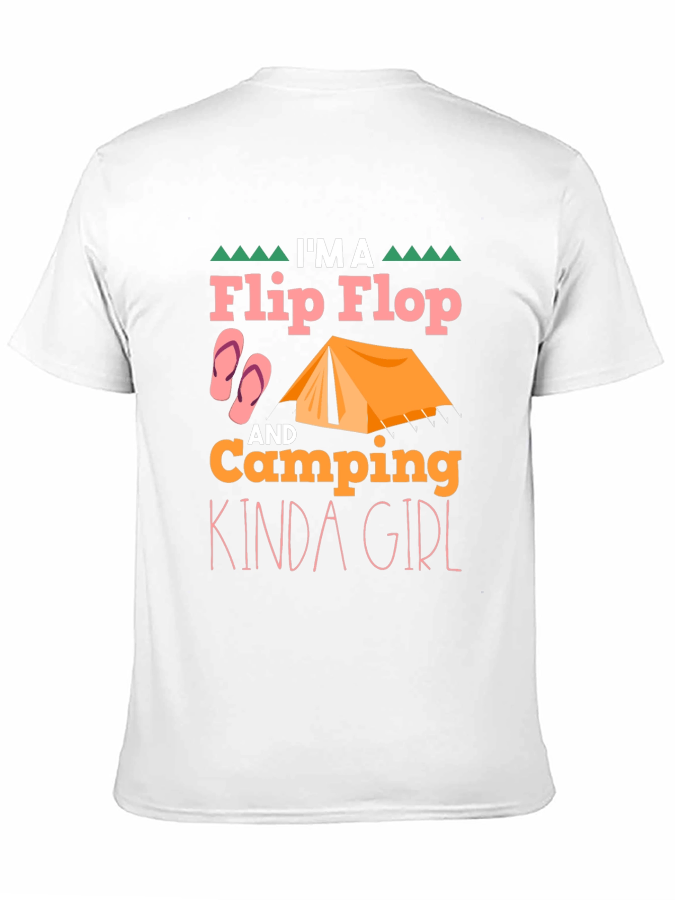 Flip Flop & Camping Kinda Girl T-Shirt
