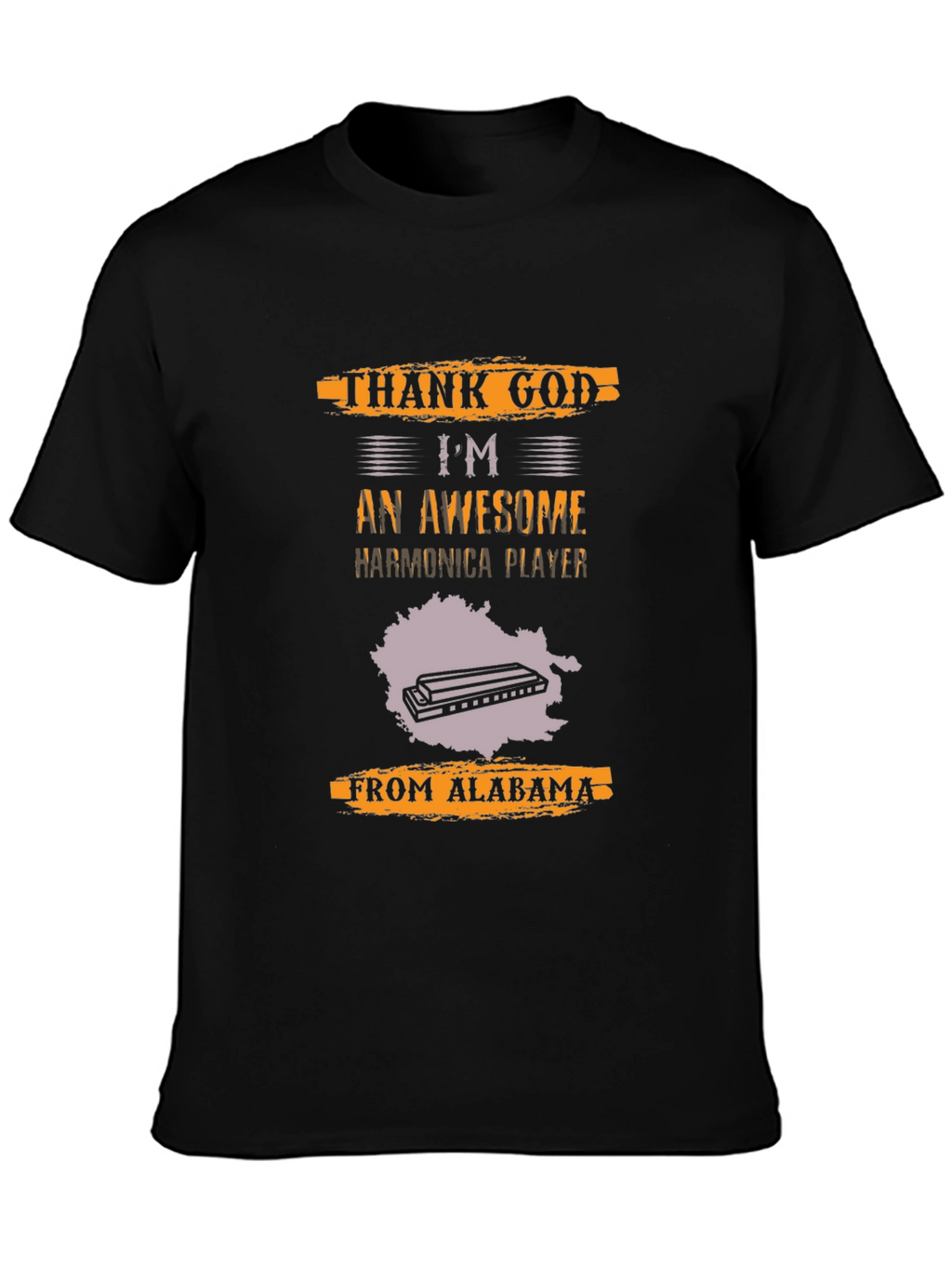 Awesome Harmonica Player T-Shirt