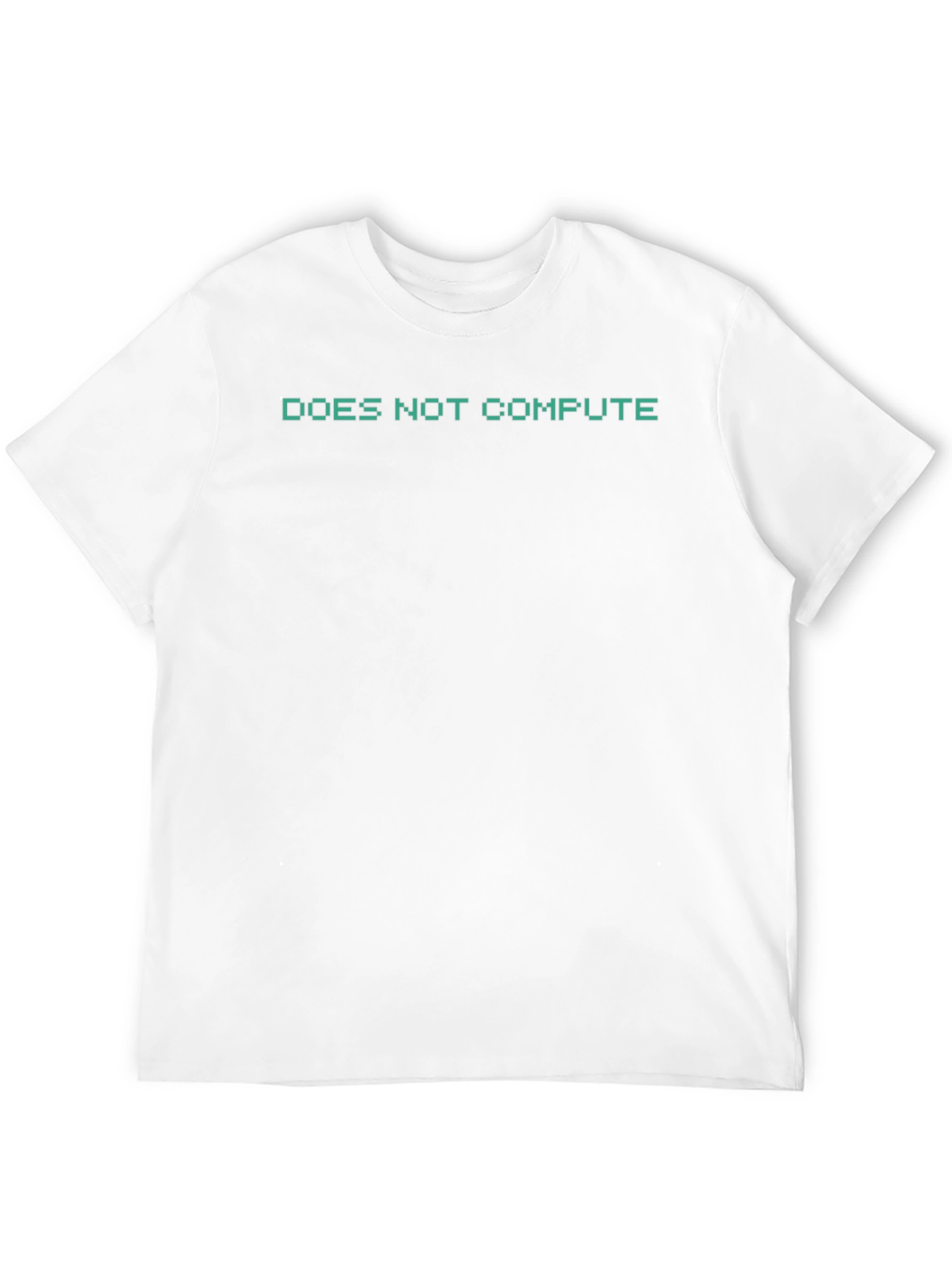 Does Not Compute Tee - Retro Tech Style