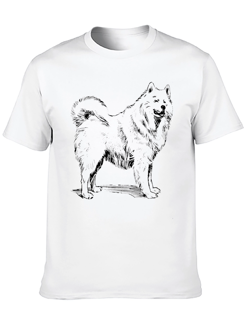Black Dog Graphic Tee - Casual Style