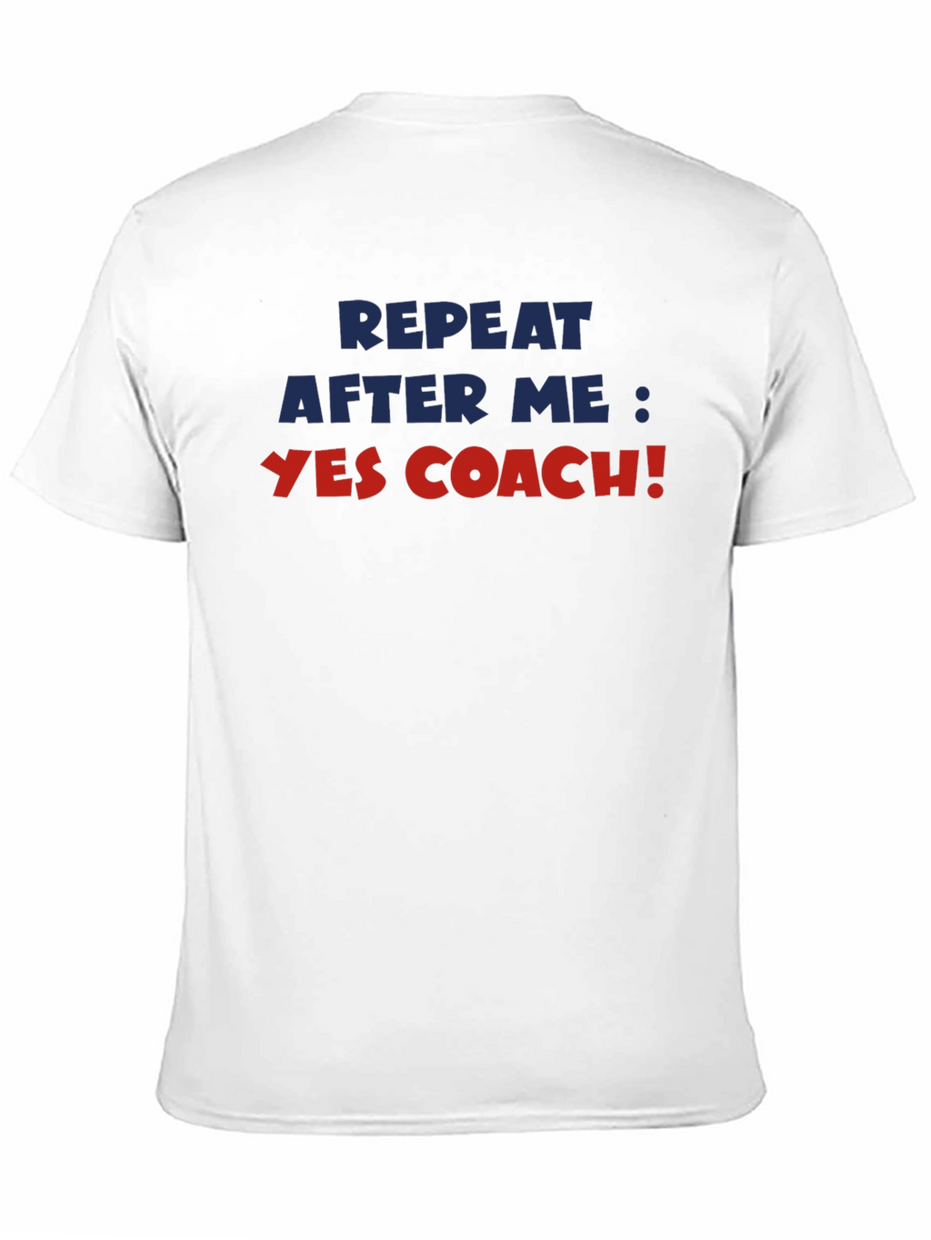 Yes Coach! Black Graphic T-Shirt