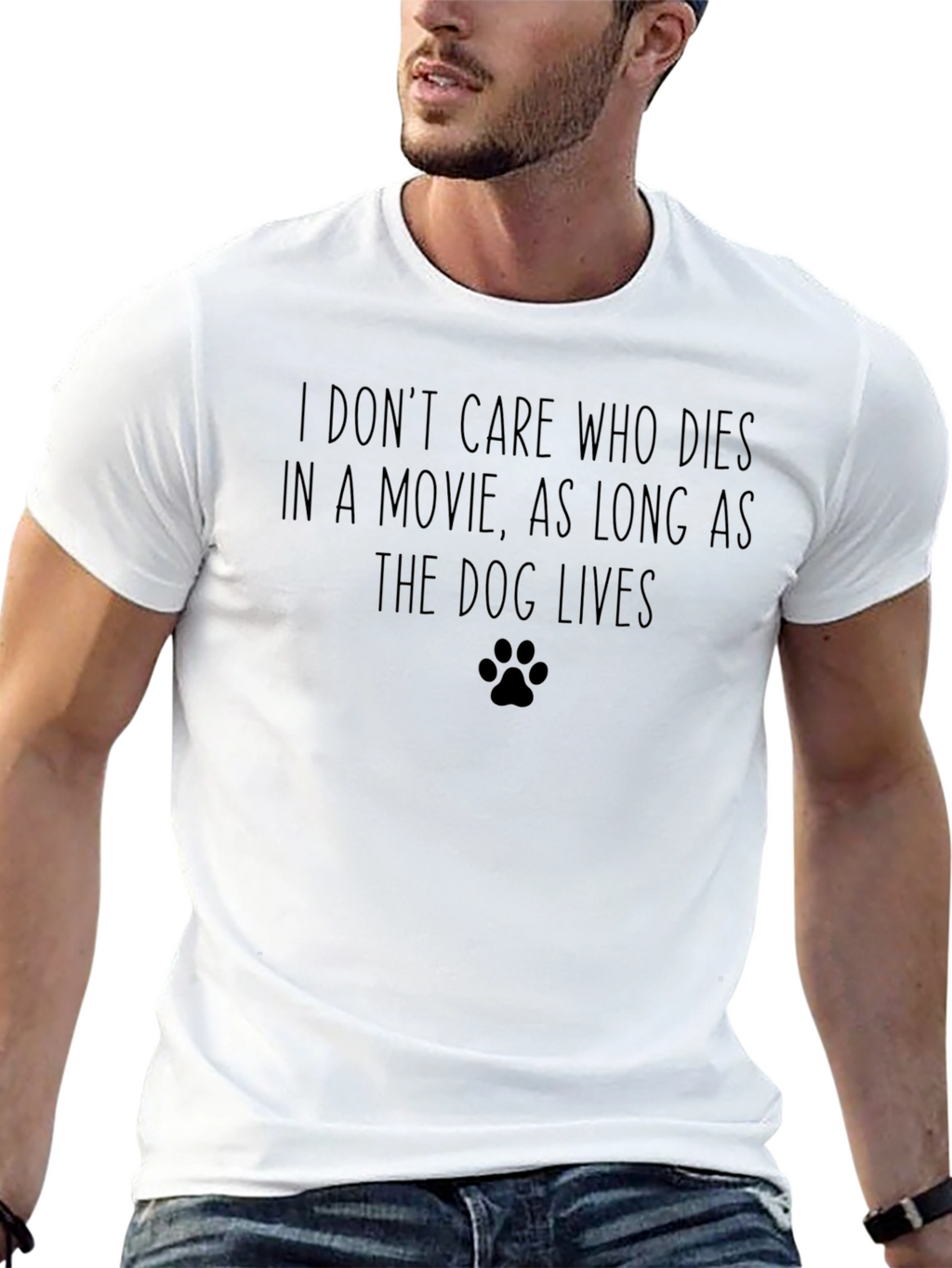 Dog Lover Movie T-Shirt - Funny Quote Shirt