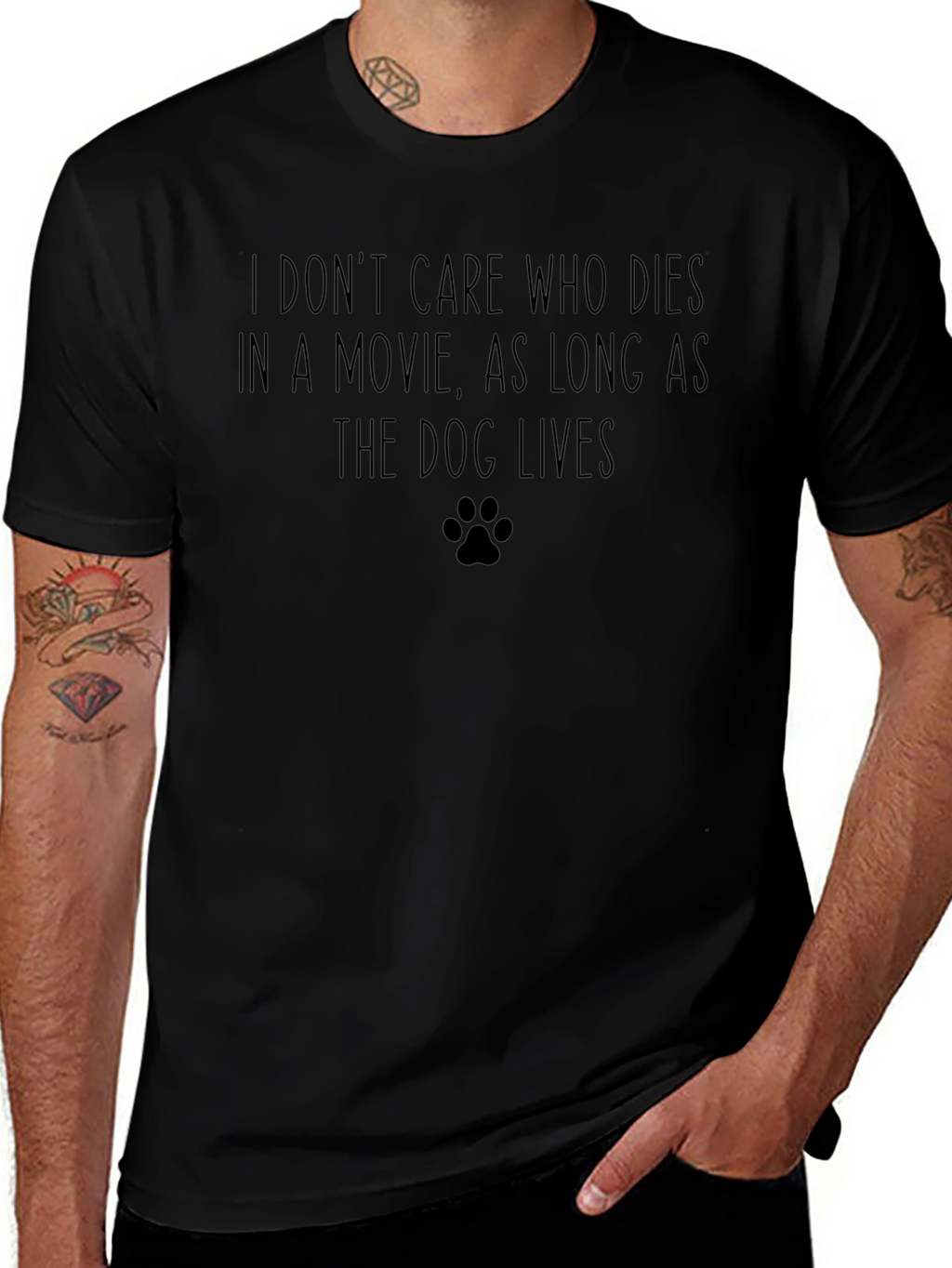 Dog Lover Movie T-Shirt - Funny Quote Shirt