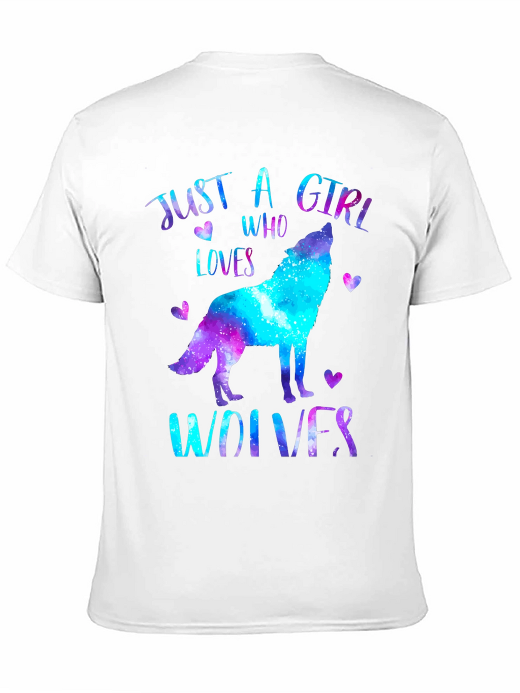 Just A Girl Who Loves Wolves T-Shirt