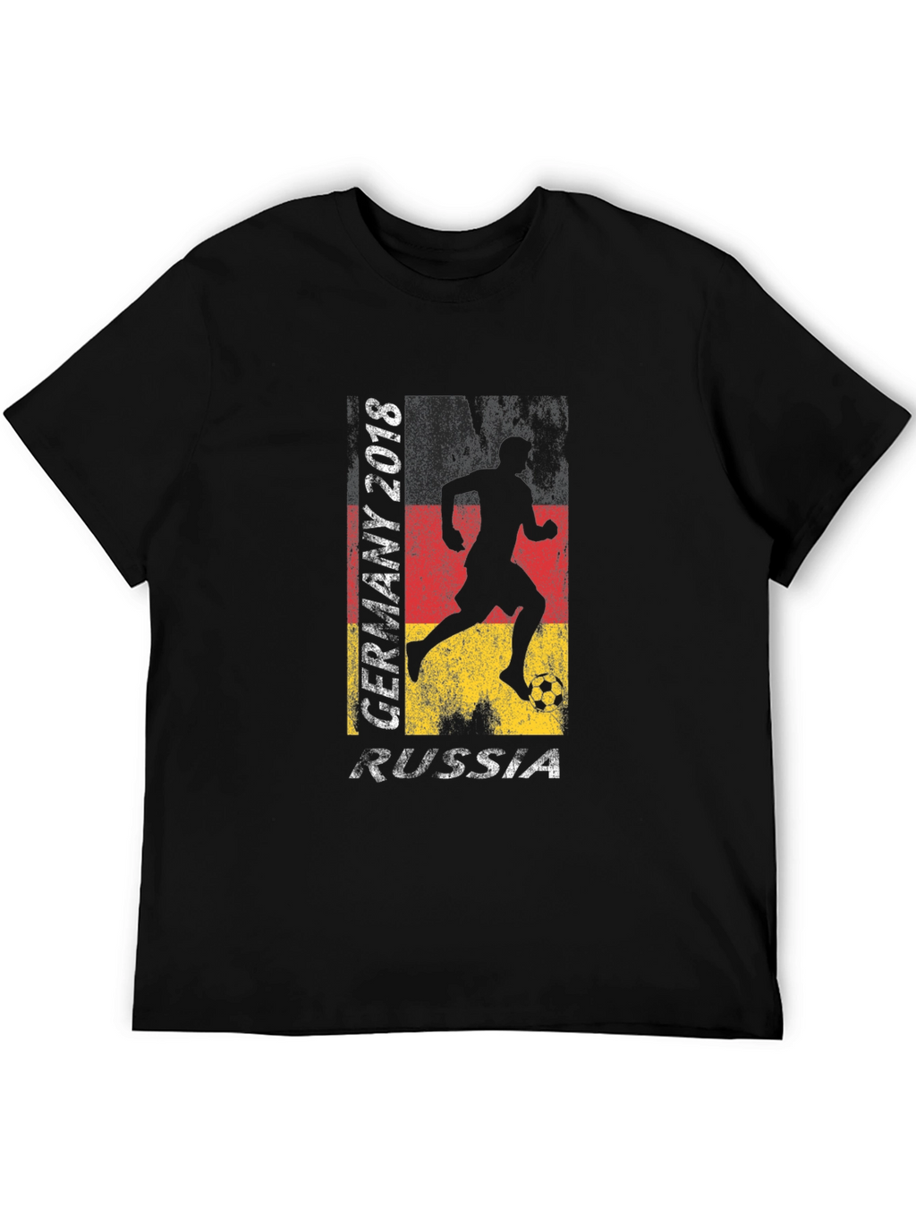 Germany 2018 Soccer T-Shirt - Black