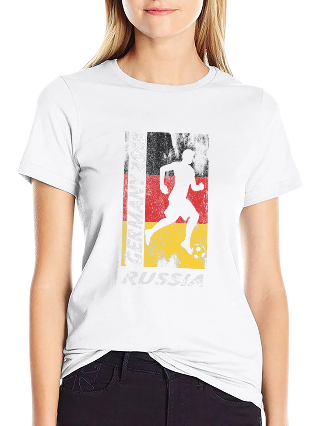 Germany 2018 Soccer T-Shirt - Black