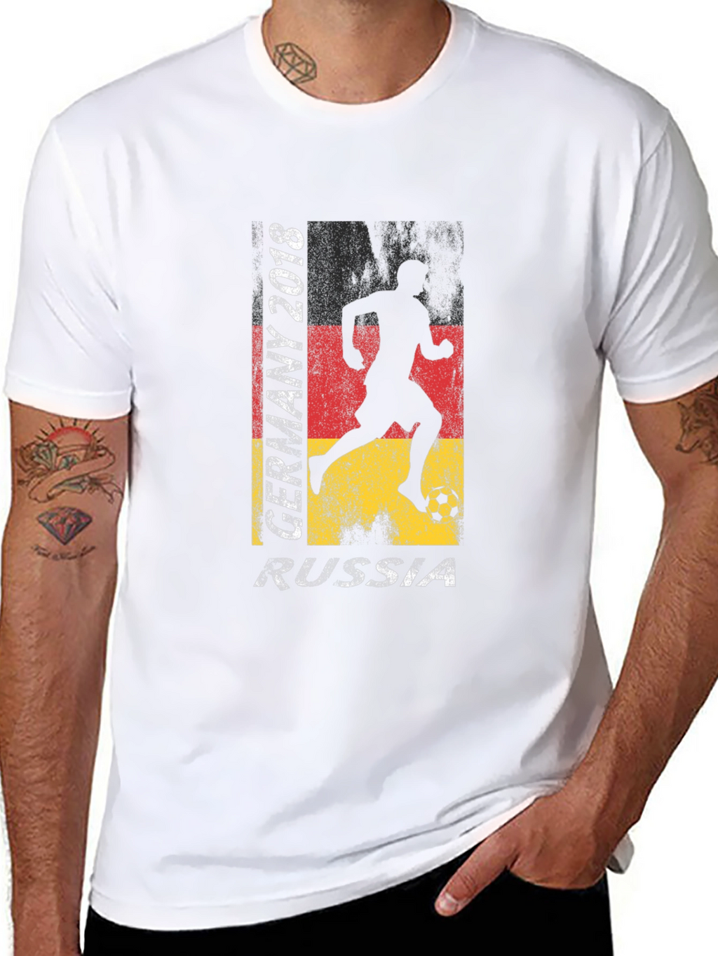 Germany 2018 Soccer T-Shirt - Black