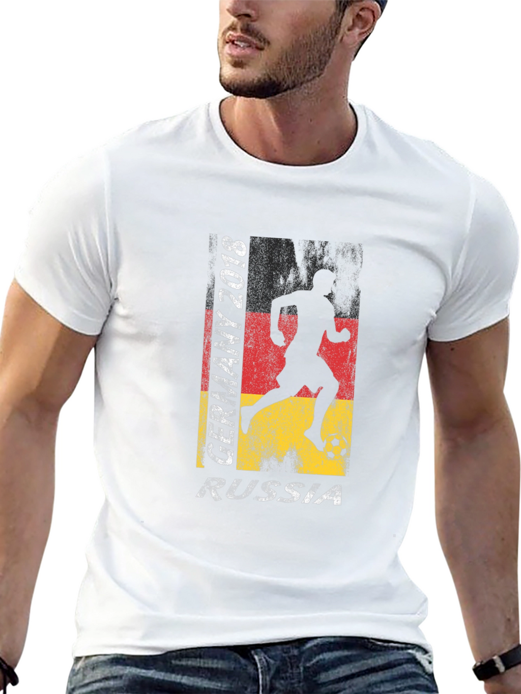 Germany 2018 Soccer T-Shirt - Black