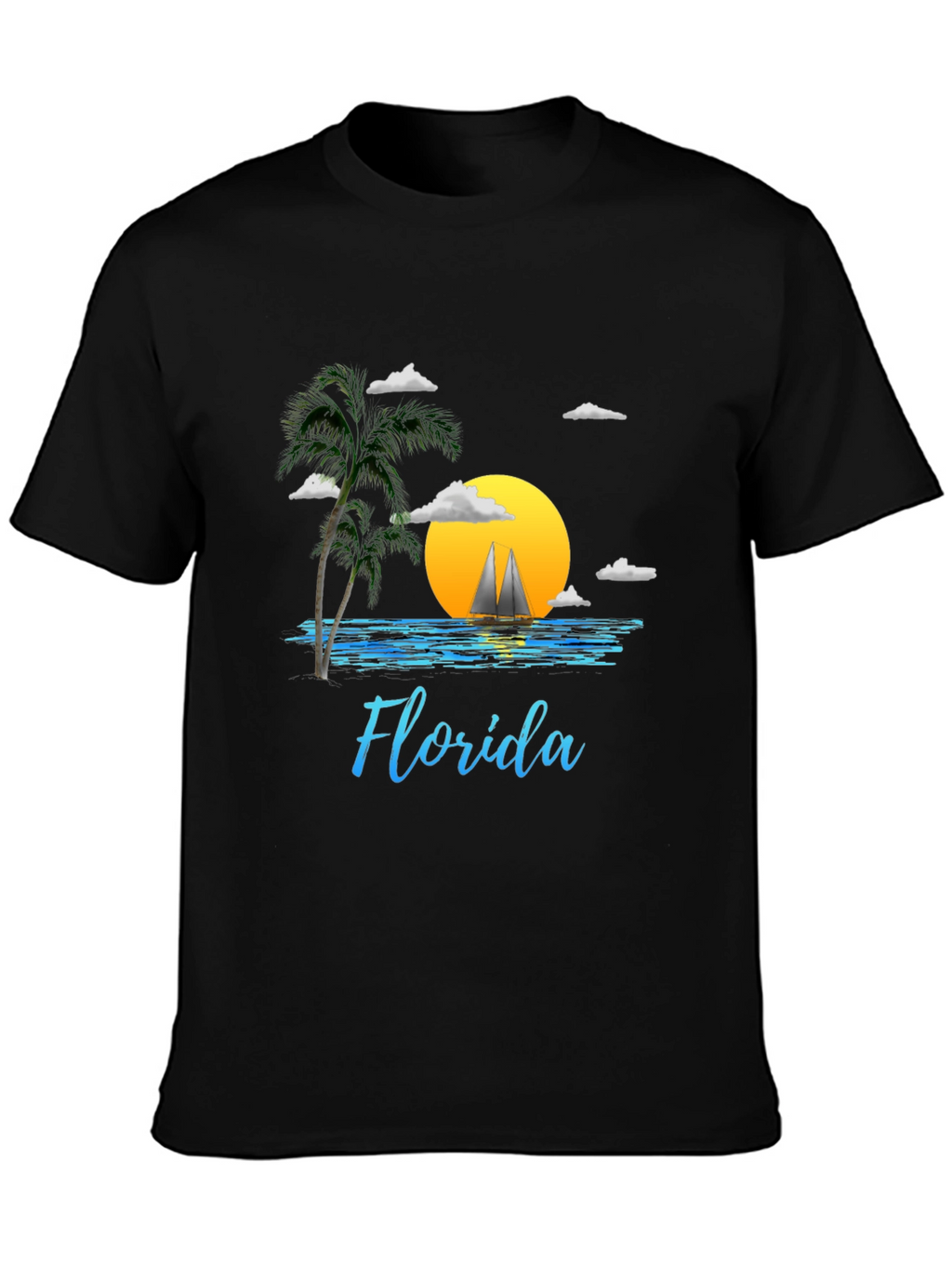 Florida Sunset Graphic T-Shirt