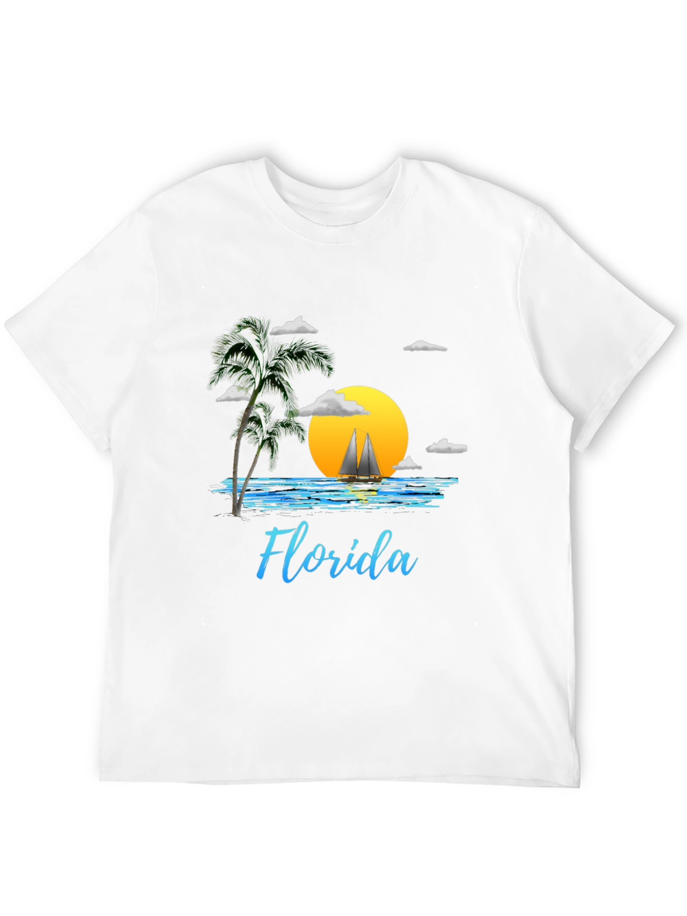 Florida Sunset Graphic T-Shirt