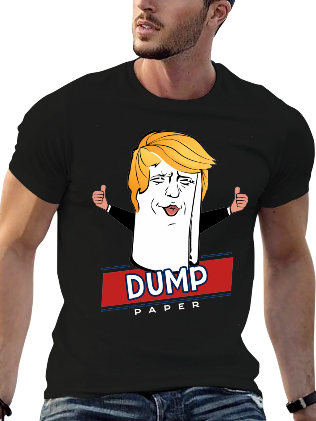 Dump Paper Political Humor T-Shirt