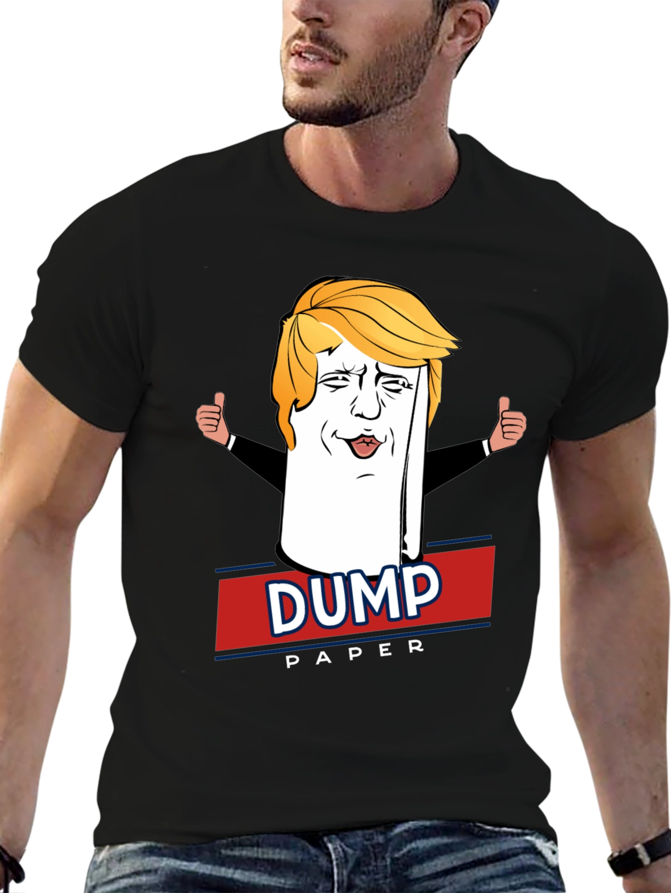 Dump Paper Political Humor T-Shirt