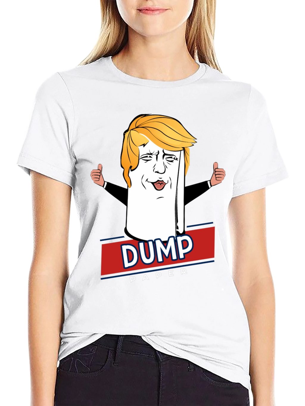 Dump Paper Political Humor T-Shirt