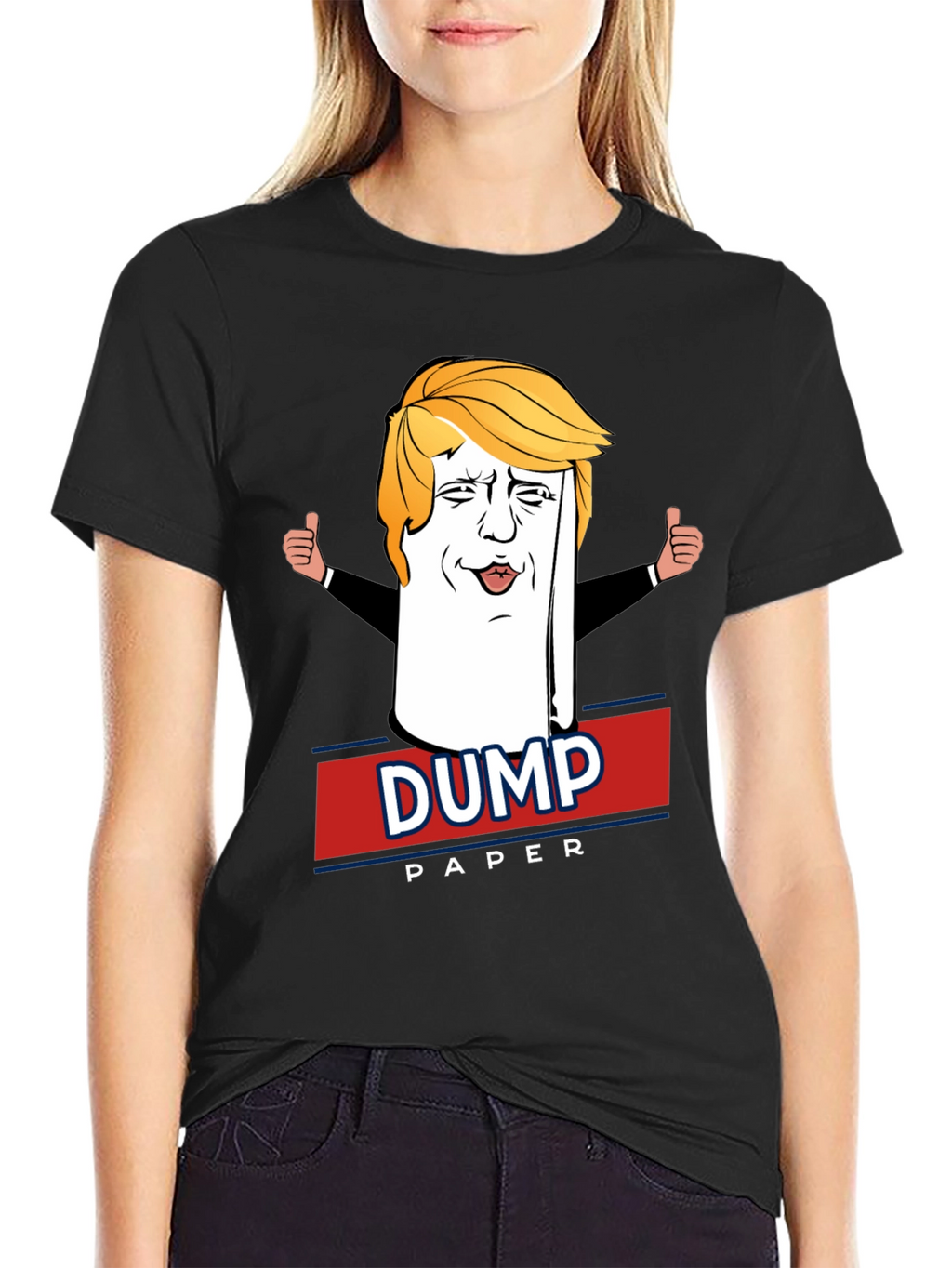 Dump Paper Political Humor T-Shirt