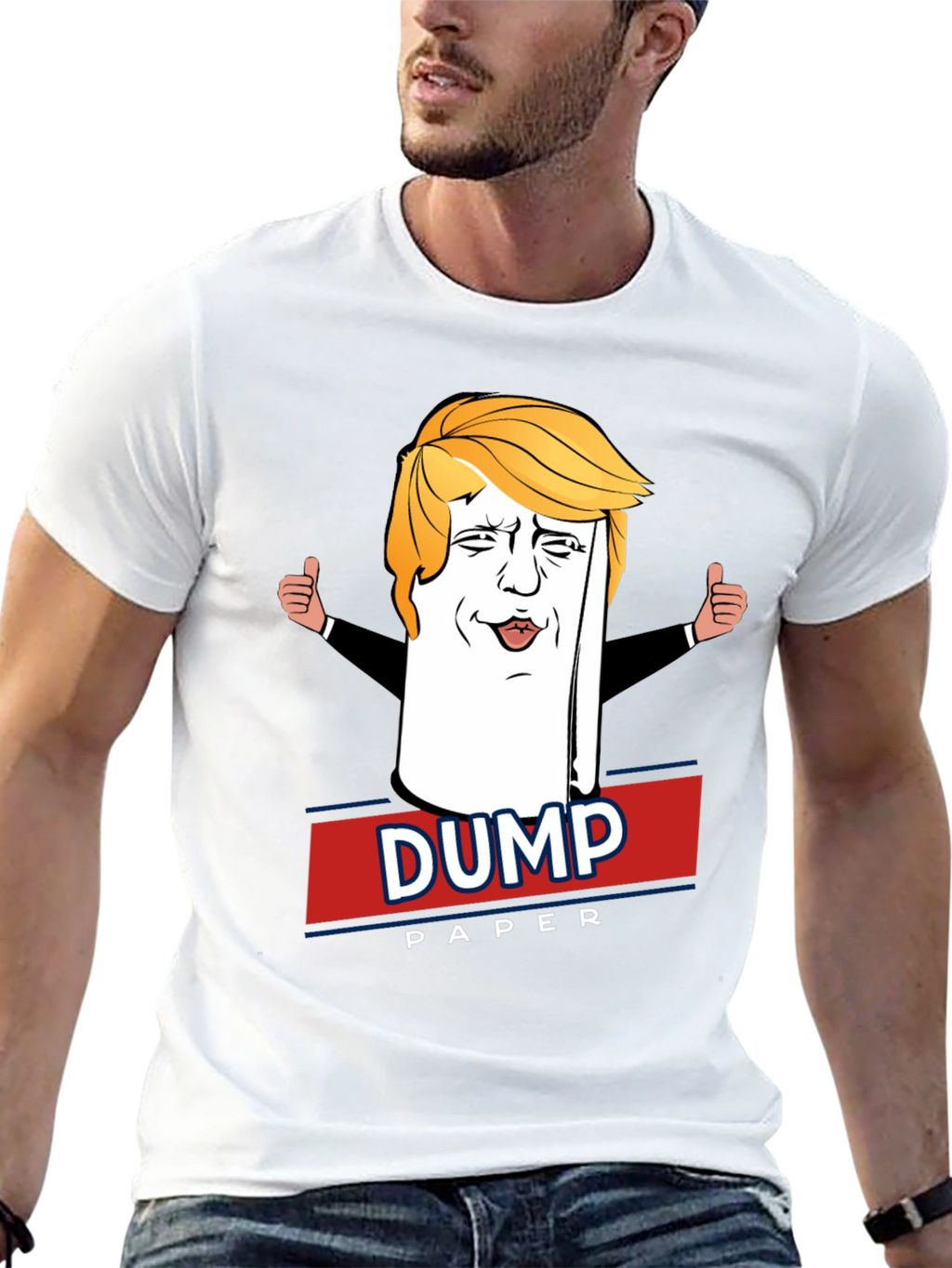 Dump Paper Political Humor T-Shirt