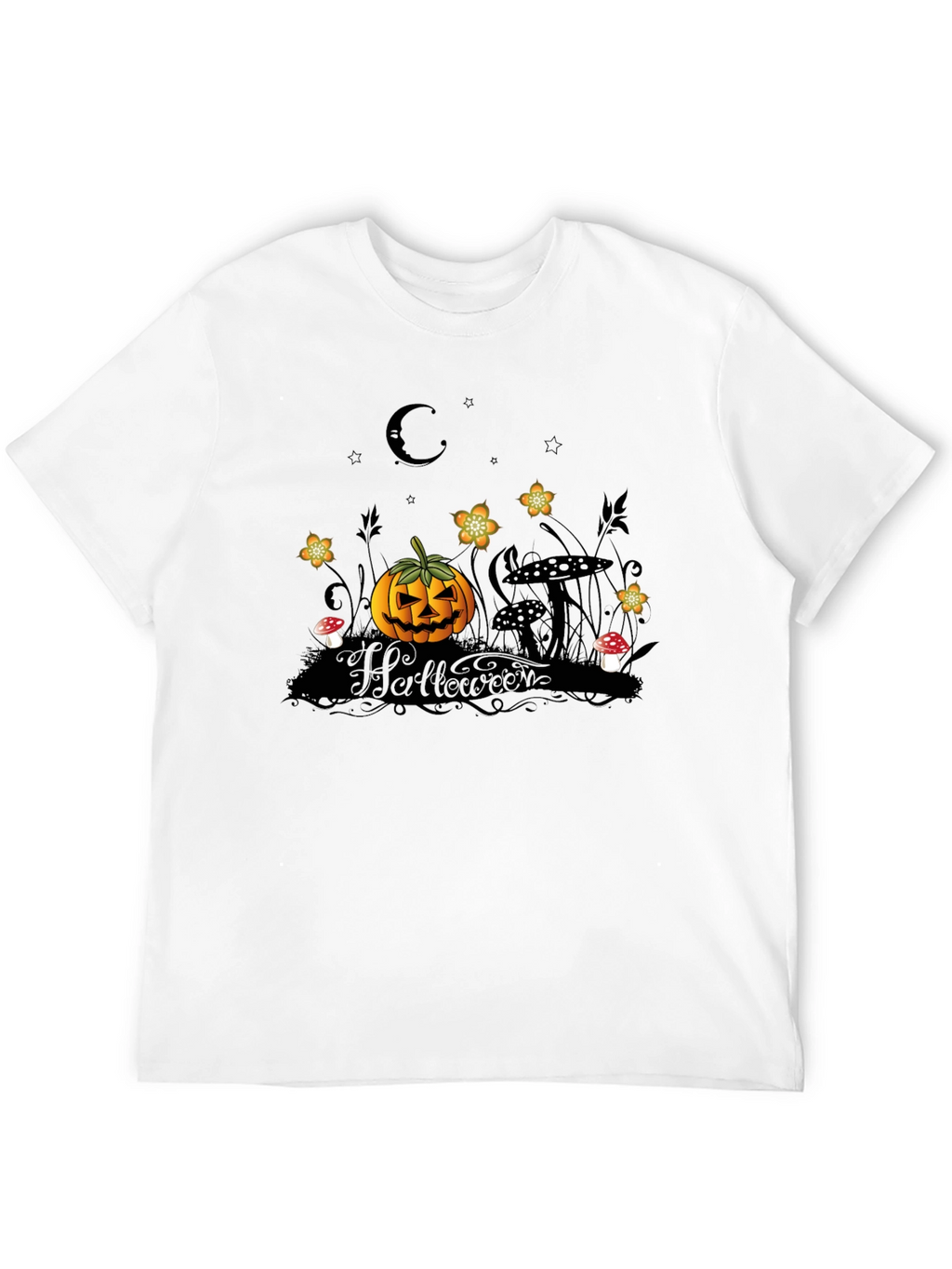 Halloween Pumpkin Moon T-Shirt