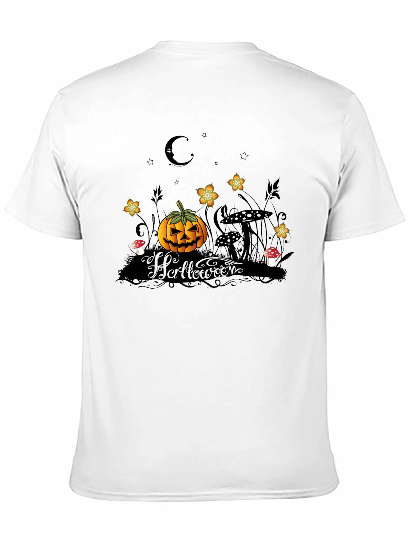 Halloween Pumpkin Moon T-Shirt