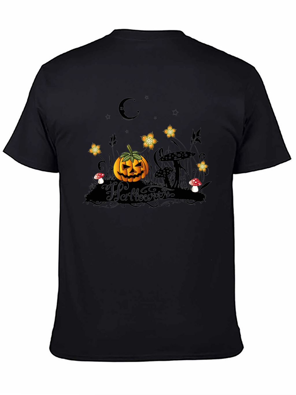 Halloween Pumpkin Moon T-Shirt
