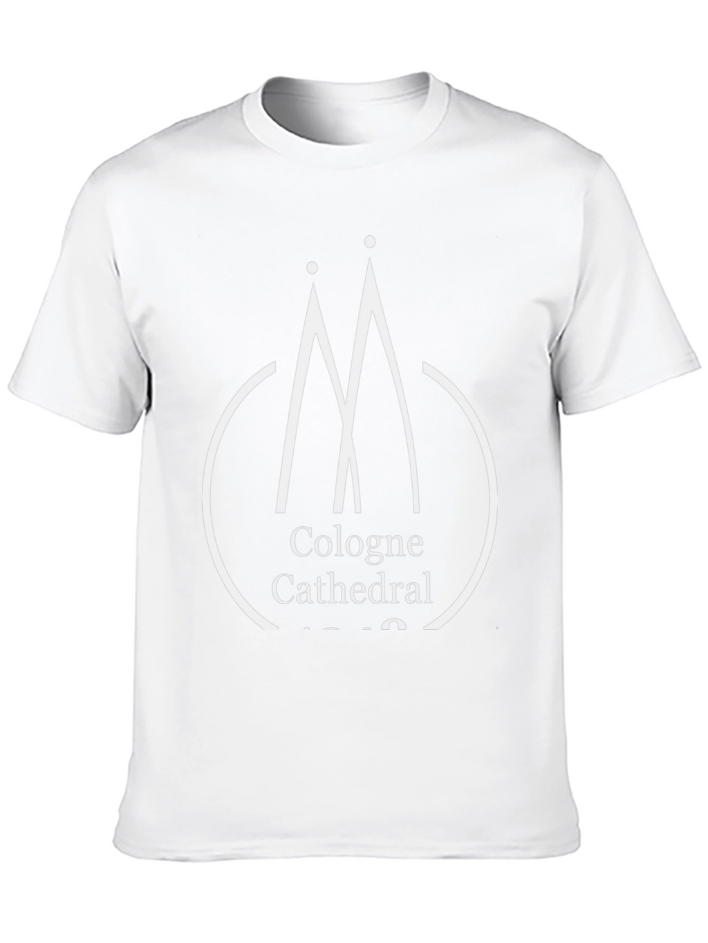 Cologne Cathedral Graphic T-Shirt - Black
