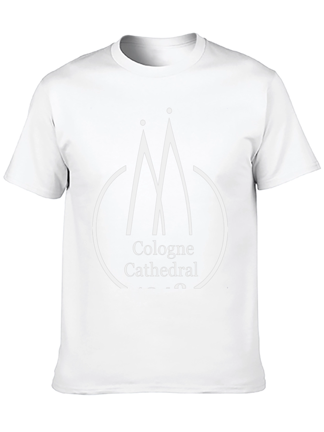 Cologne Cathedral Graphic T-Shirt - Black