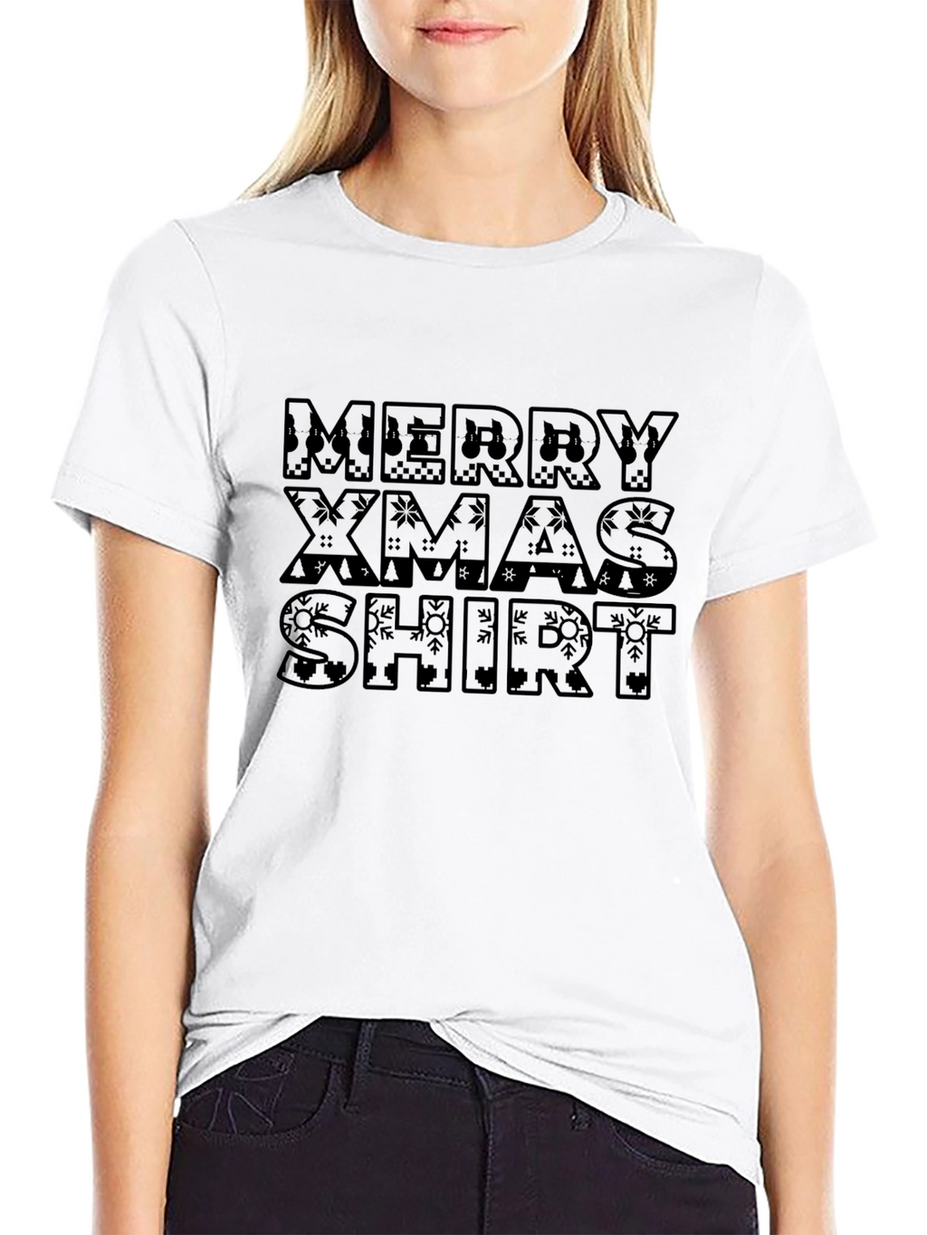 Festive Merry Xmas Shirt - Holiday Tee