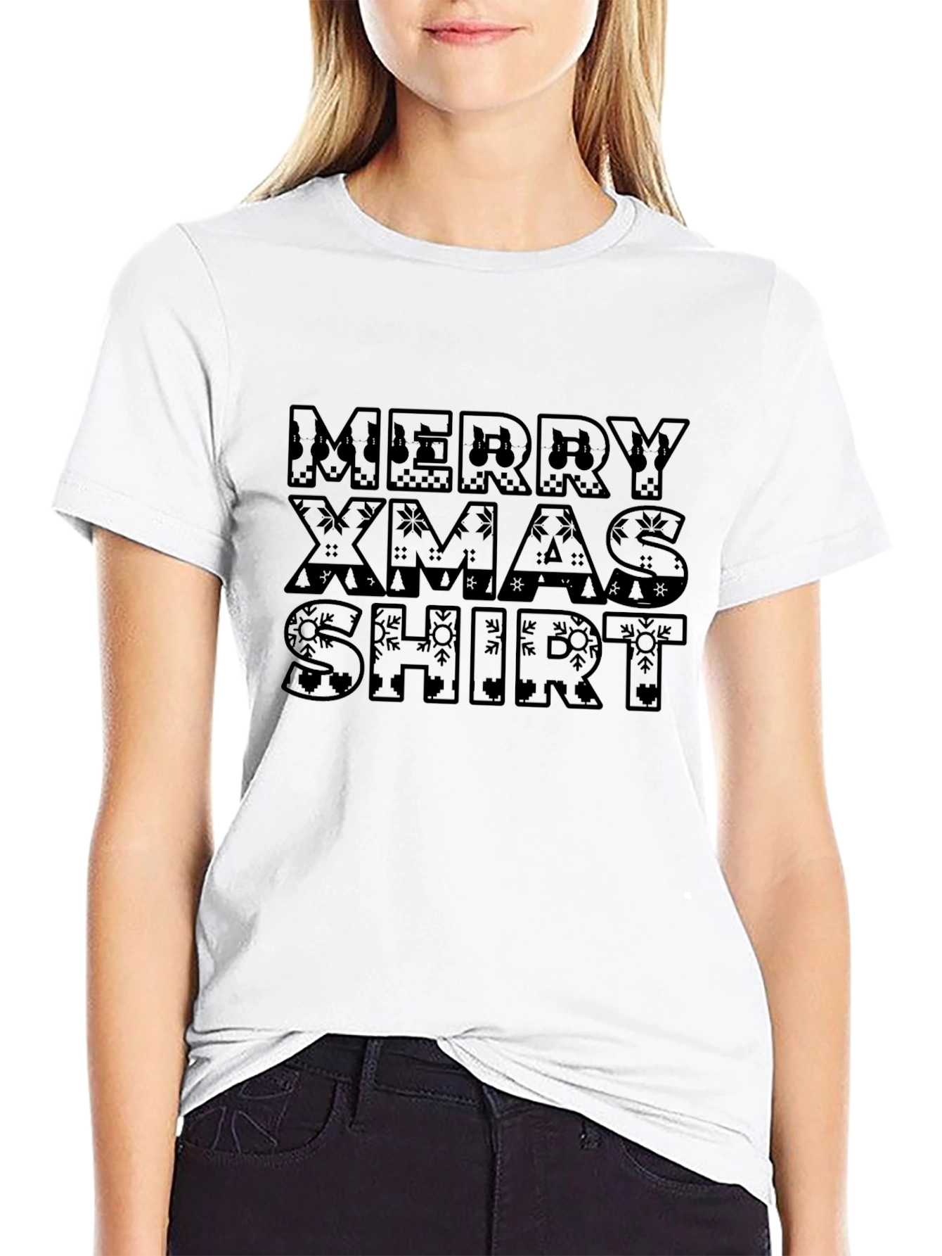 Festive Merry Xmas Shirt - Holiday Tee
