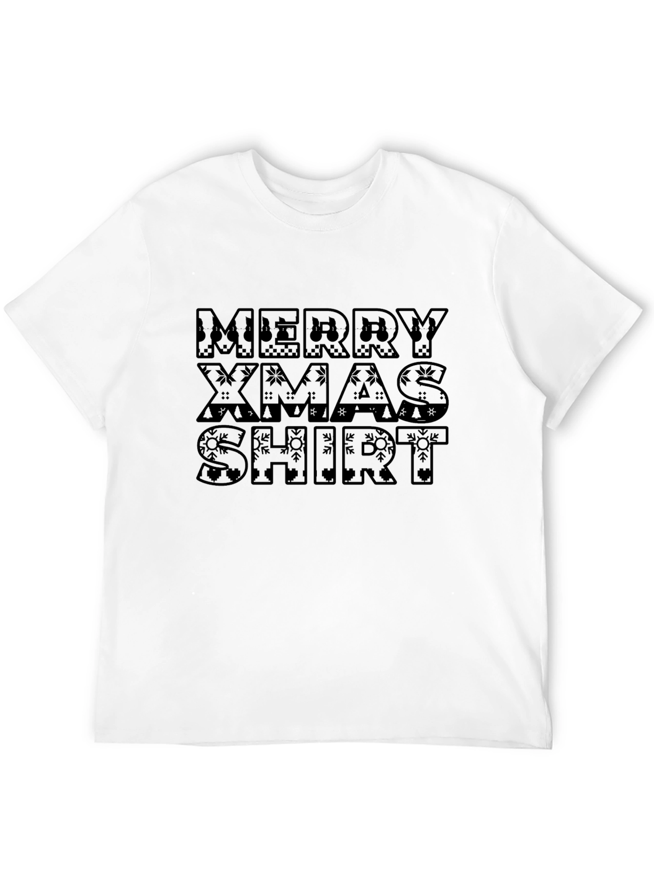 Festive Merry Xmas Shirt - Holiday Tee
