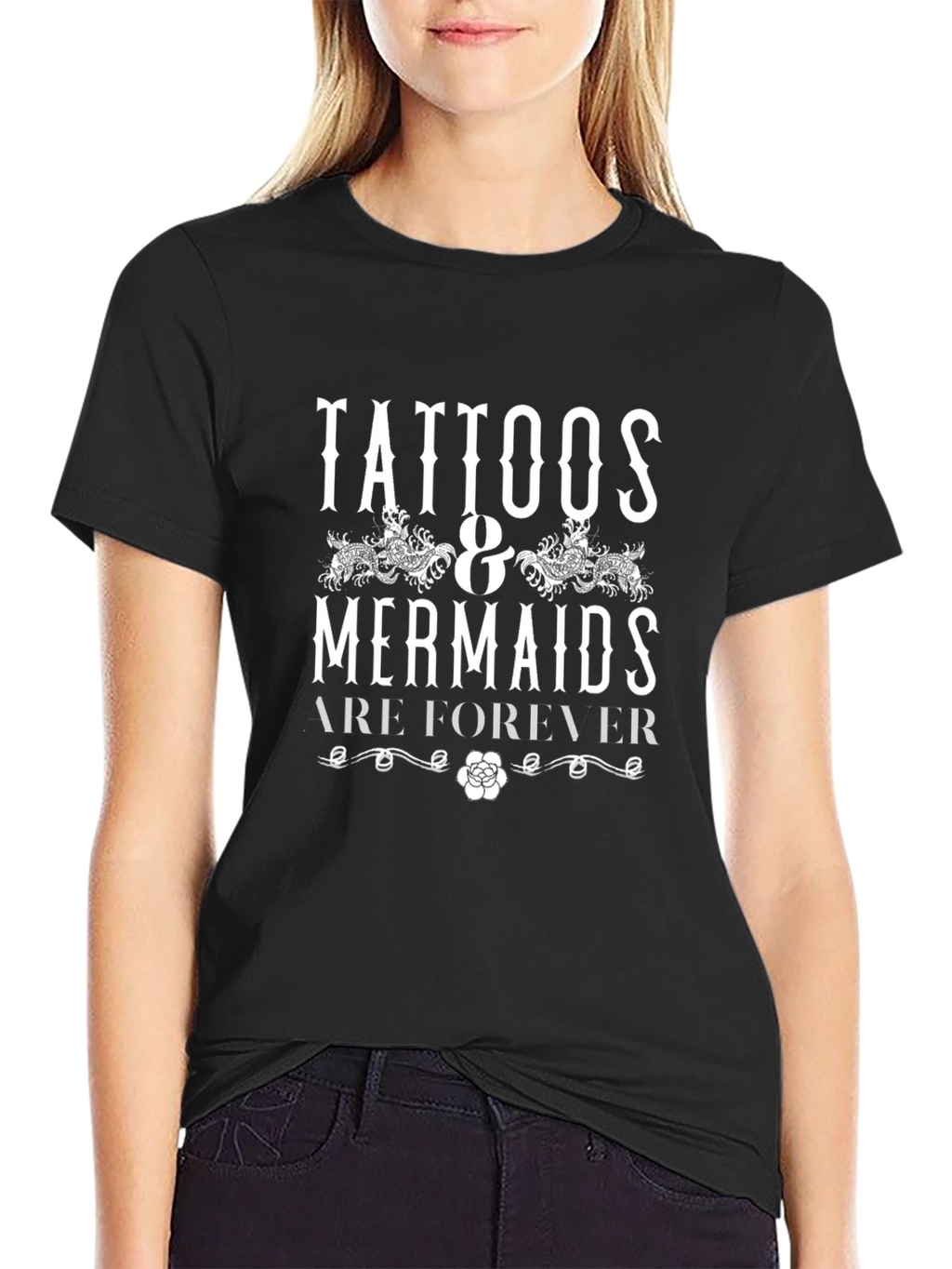 Tattoos & Mermaids Forever Graphic Tee