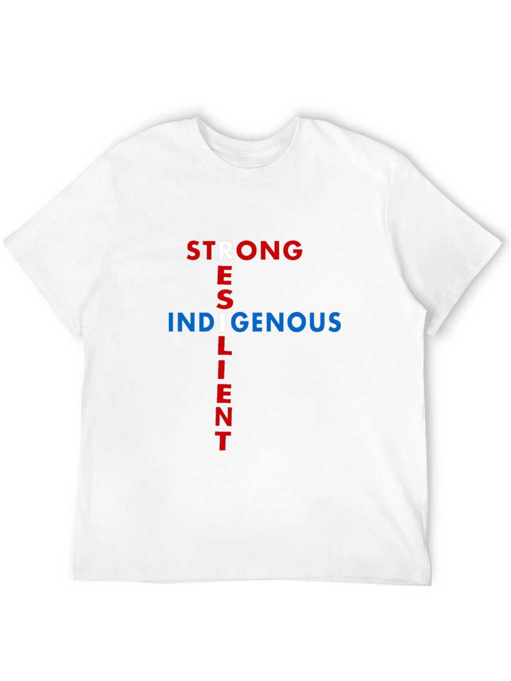 Strong Resilient Indigenous Black T-Shirt