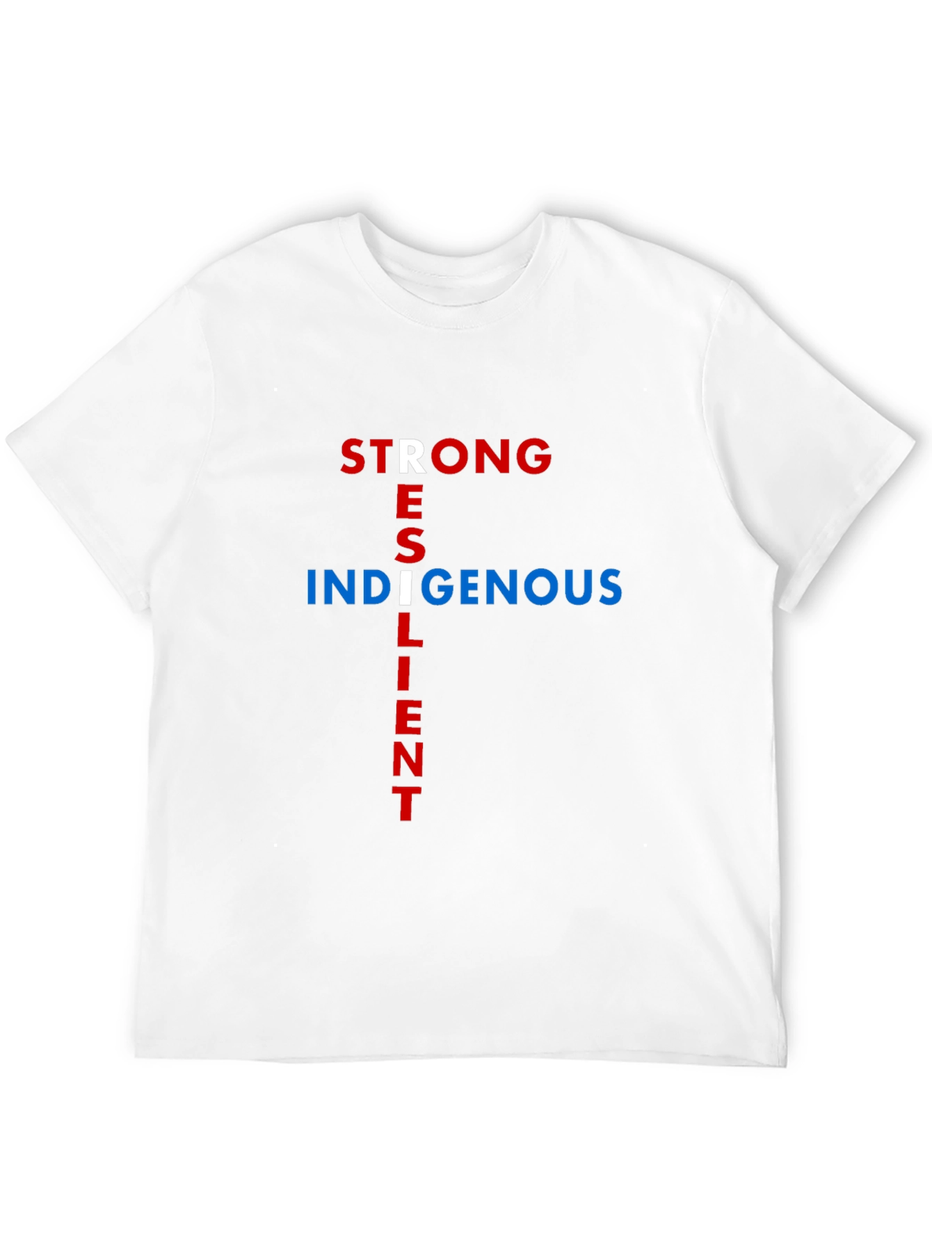 Strong Resilient Indigenous Black T-Shirt
