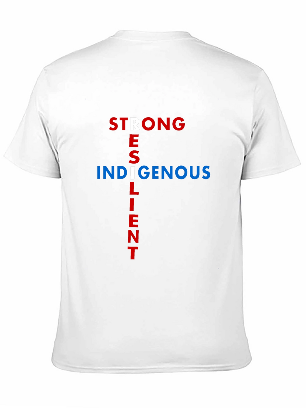 Strong Resilient Indigenous Black T-Shirt