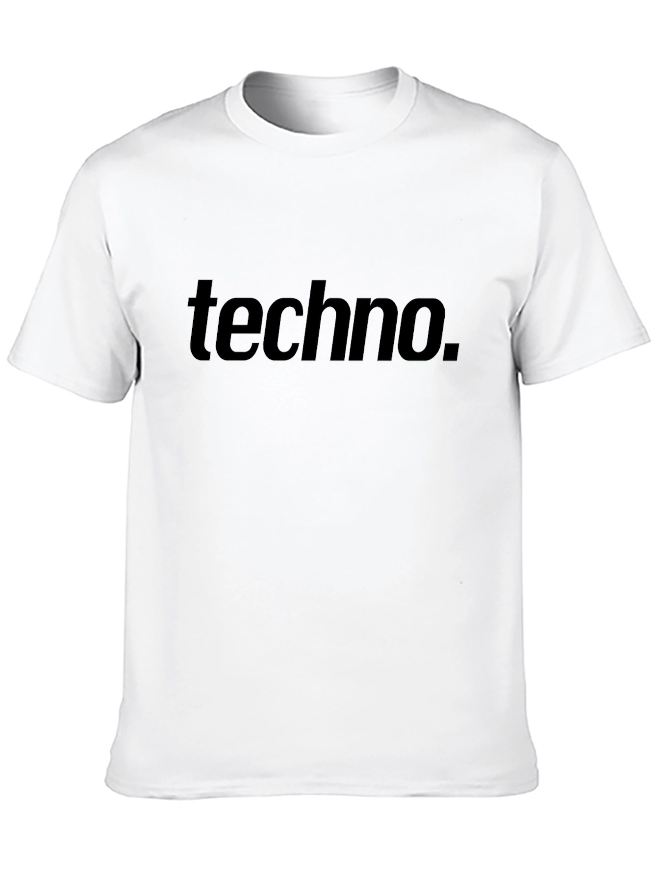 Techno T-Shirt - Stylish Black Tee
