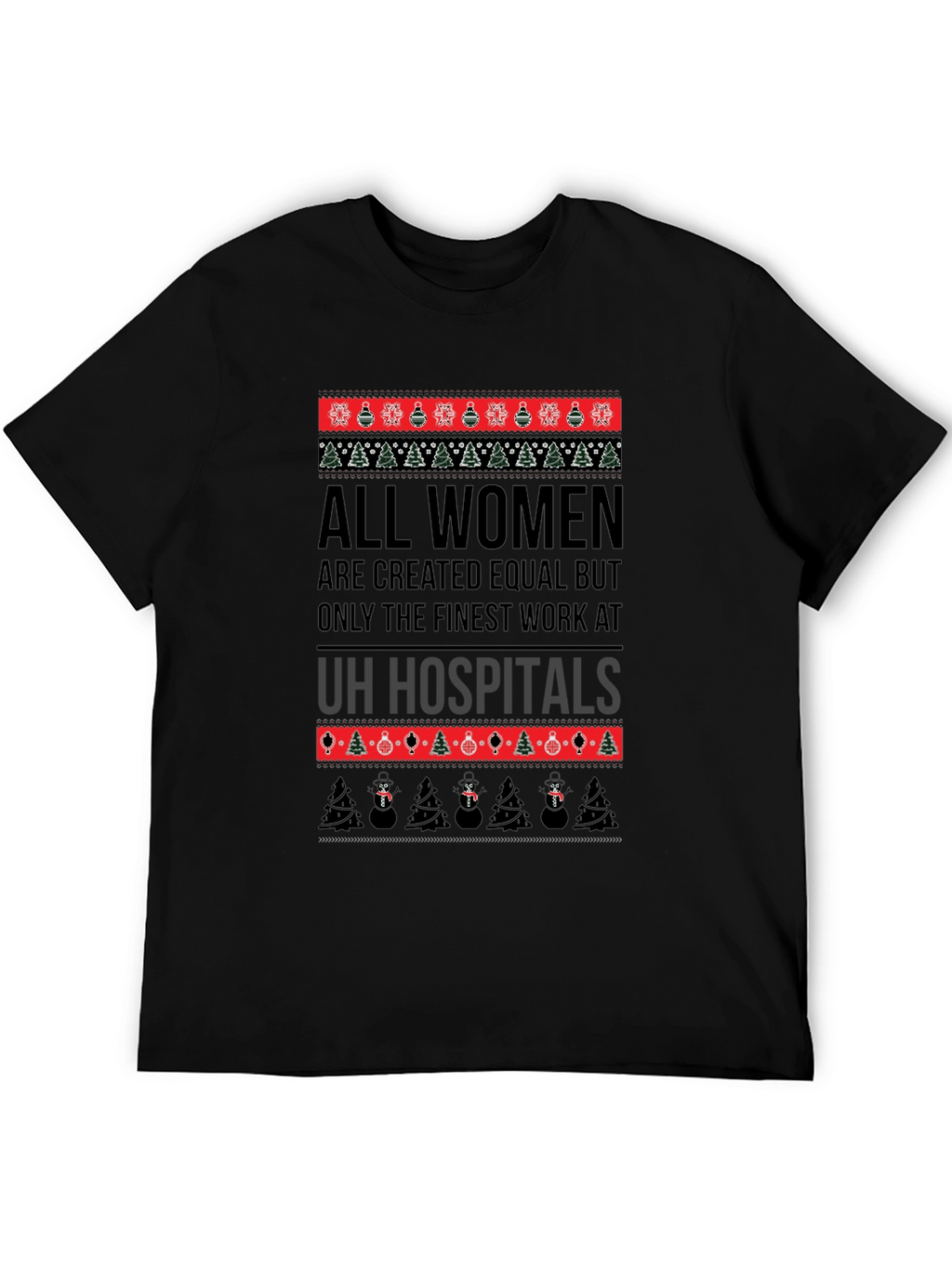 All Women UH Hospitals Christmas T-Shirt