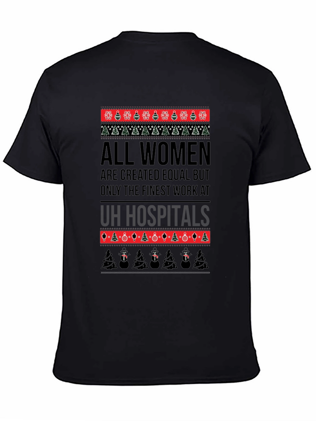All Women UH Hospitals Christmas T-Shirt