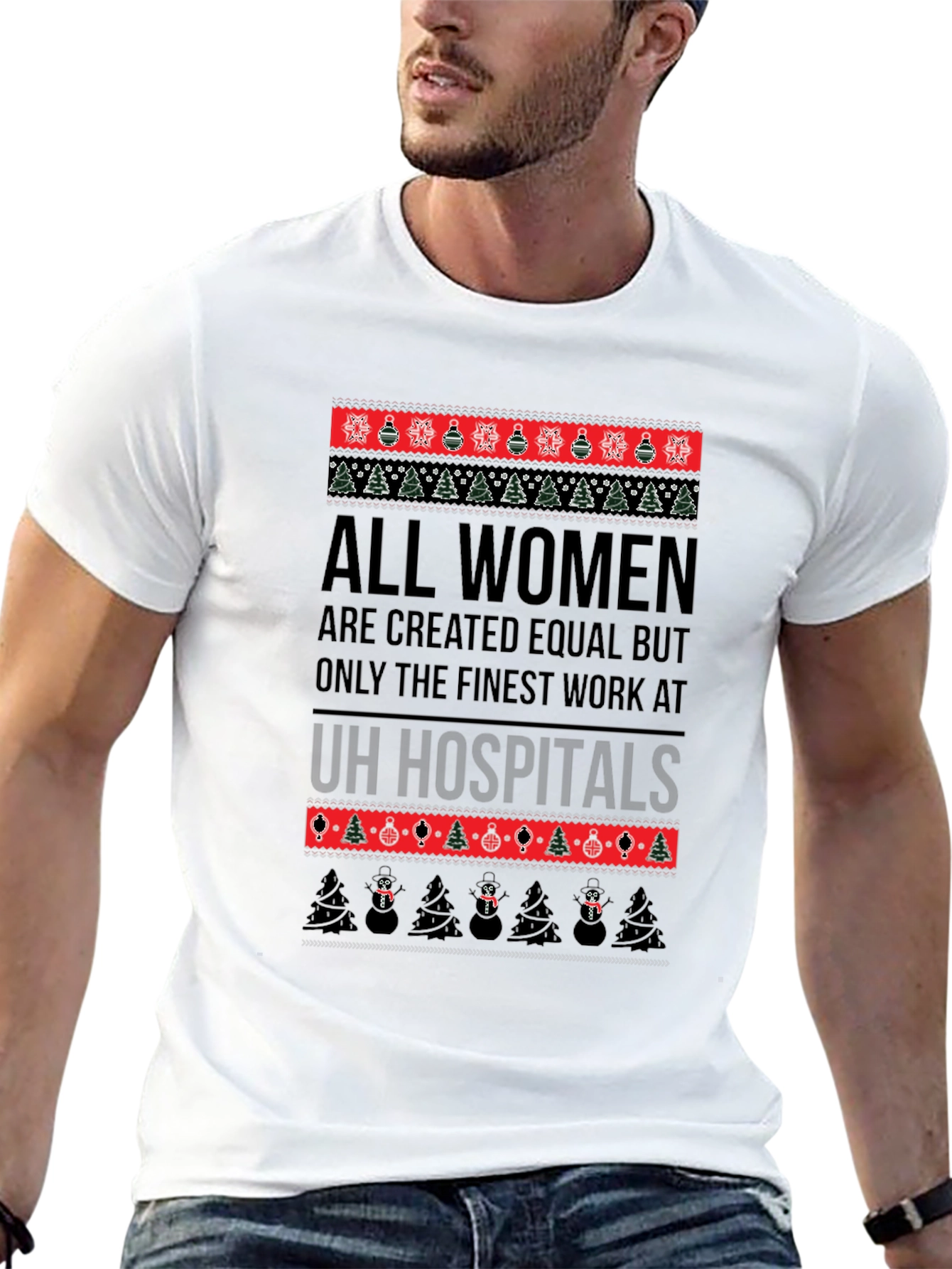 All Women UH Hospitals Christmas T-Shirt