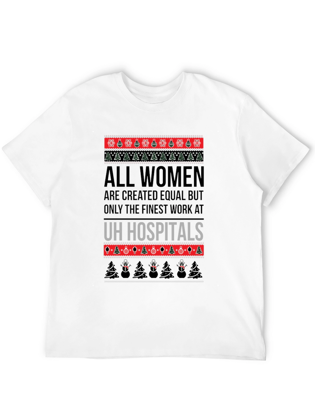 All Women UH Hospitals Christmas T-Shirt