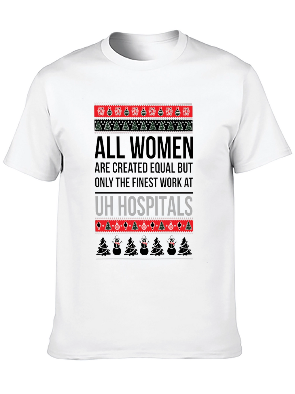 All Women UH Hospitals Christmas T-Shirt