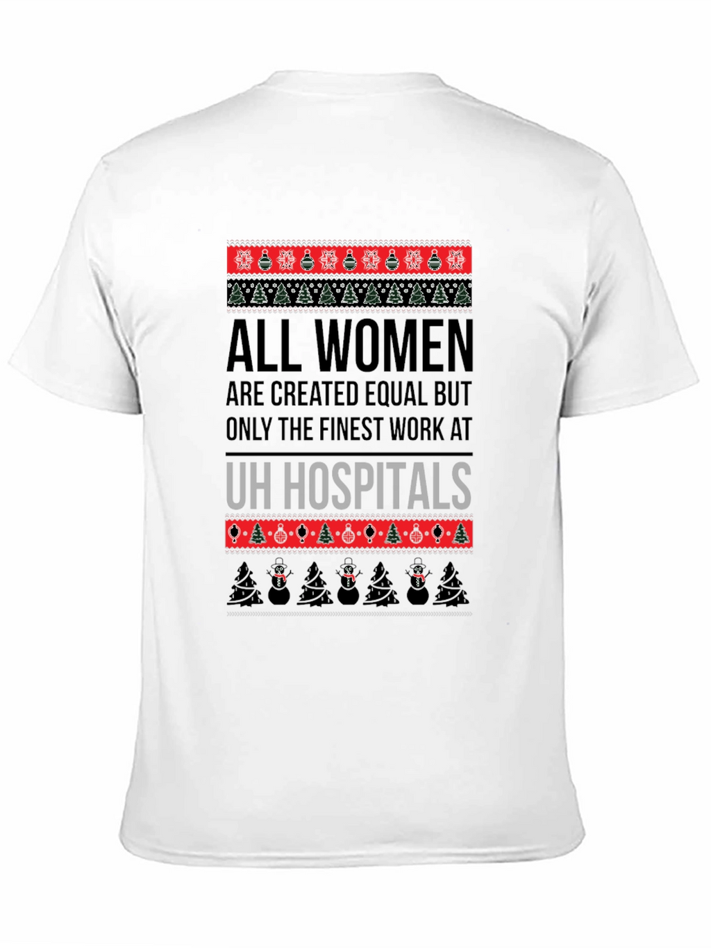 All Women UH Hospitals Christmas T-Shirt