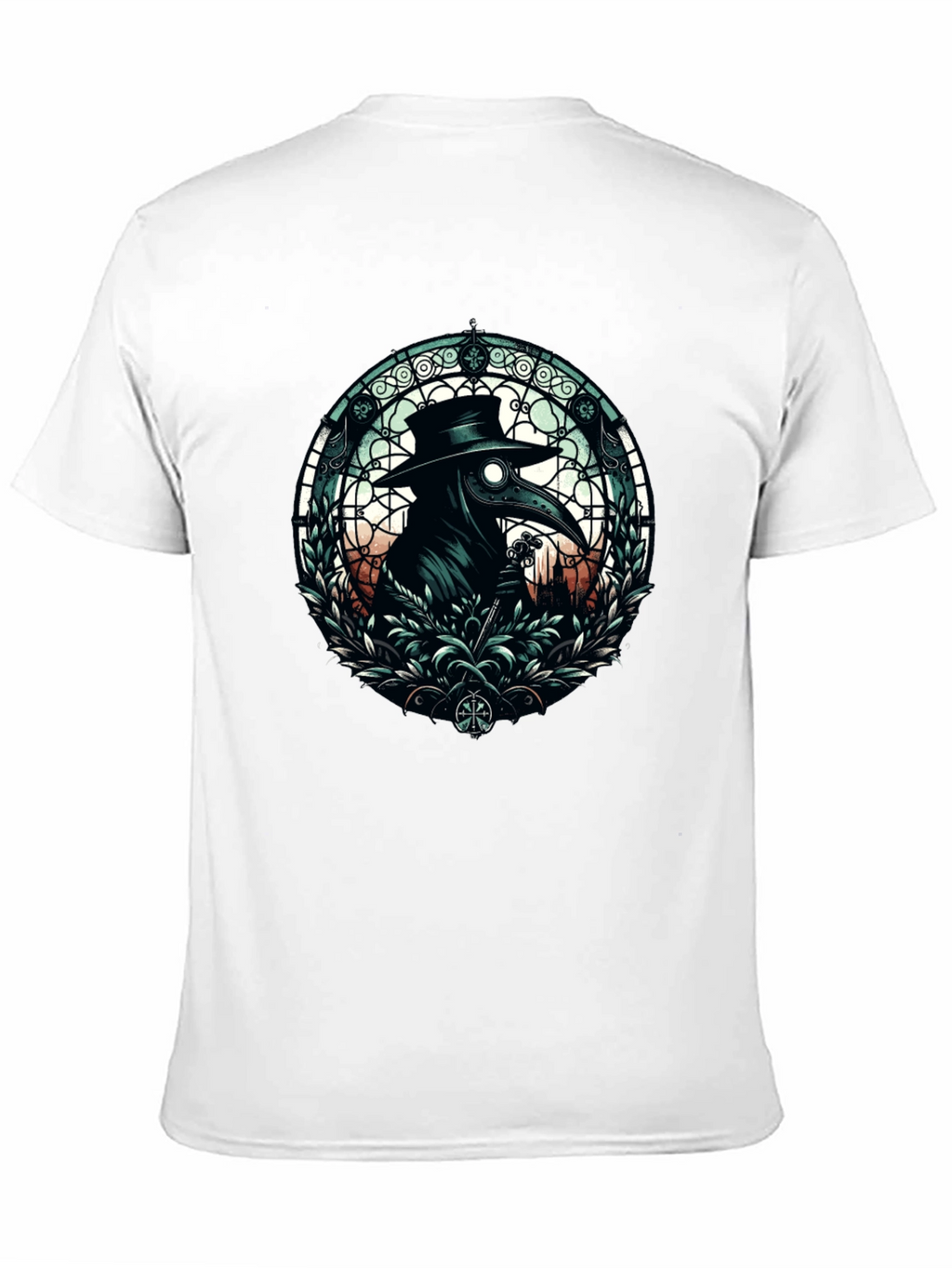 Plague Doctor T-Shirt - Gothic Style