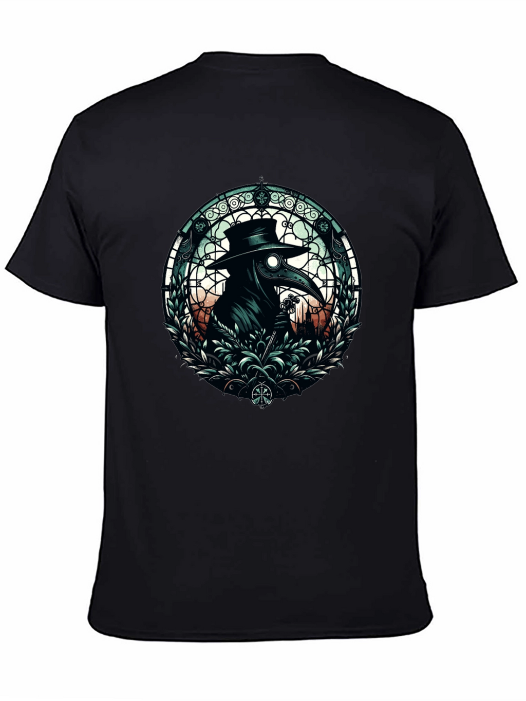 Plague Doctor T-Shirt - Gothic Style