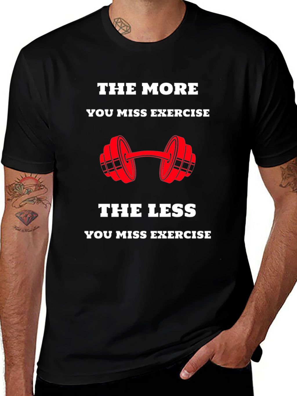 Workout Motivation T-Shirt - Exercise Reminder