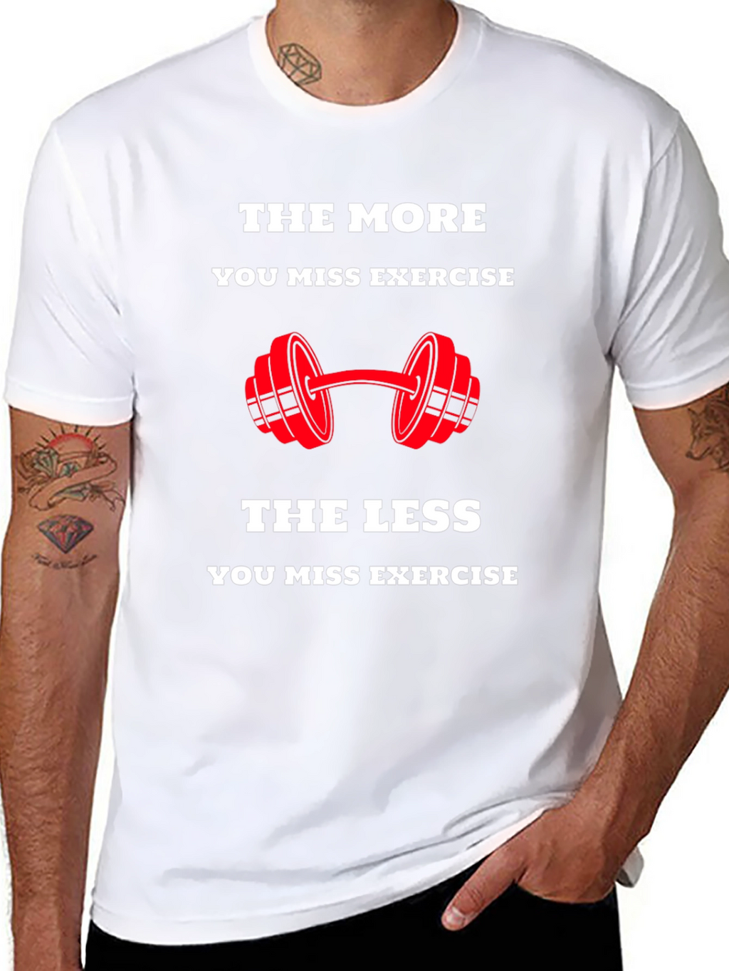 Workout Motivation T-Shirt - Exercise Reminder