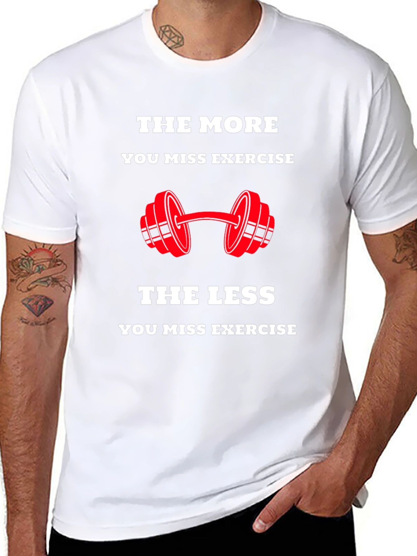 Workout Motivation T-Shirt - Exercise Reminder