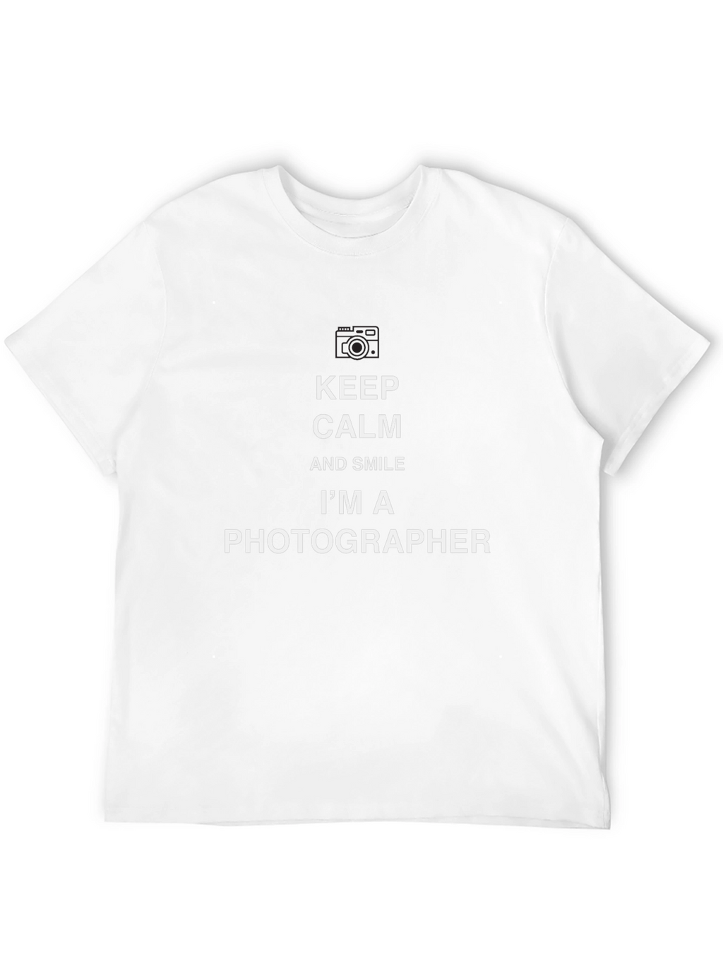 Keep Calm Photographer T-Shirt - Stylish Graphic Tee