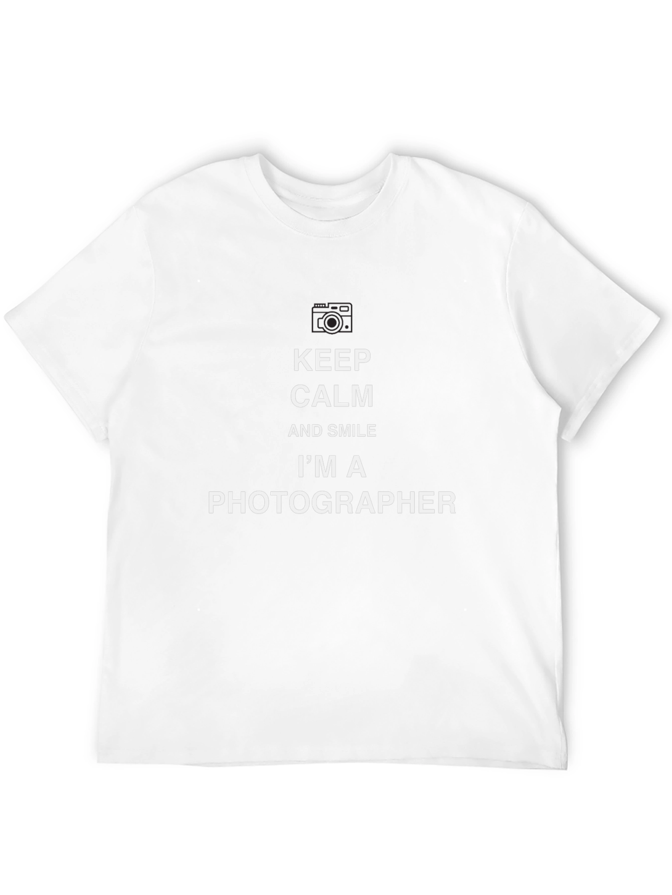 Keep Calm Photographer T-Shirt - Stylish Graphic Tee