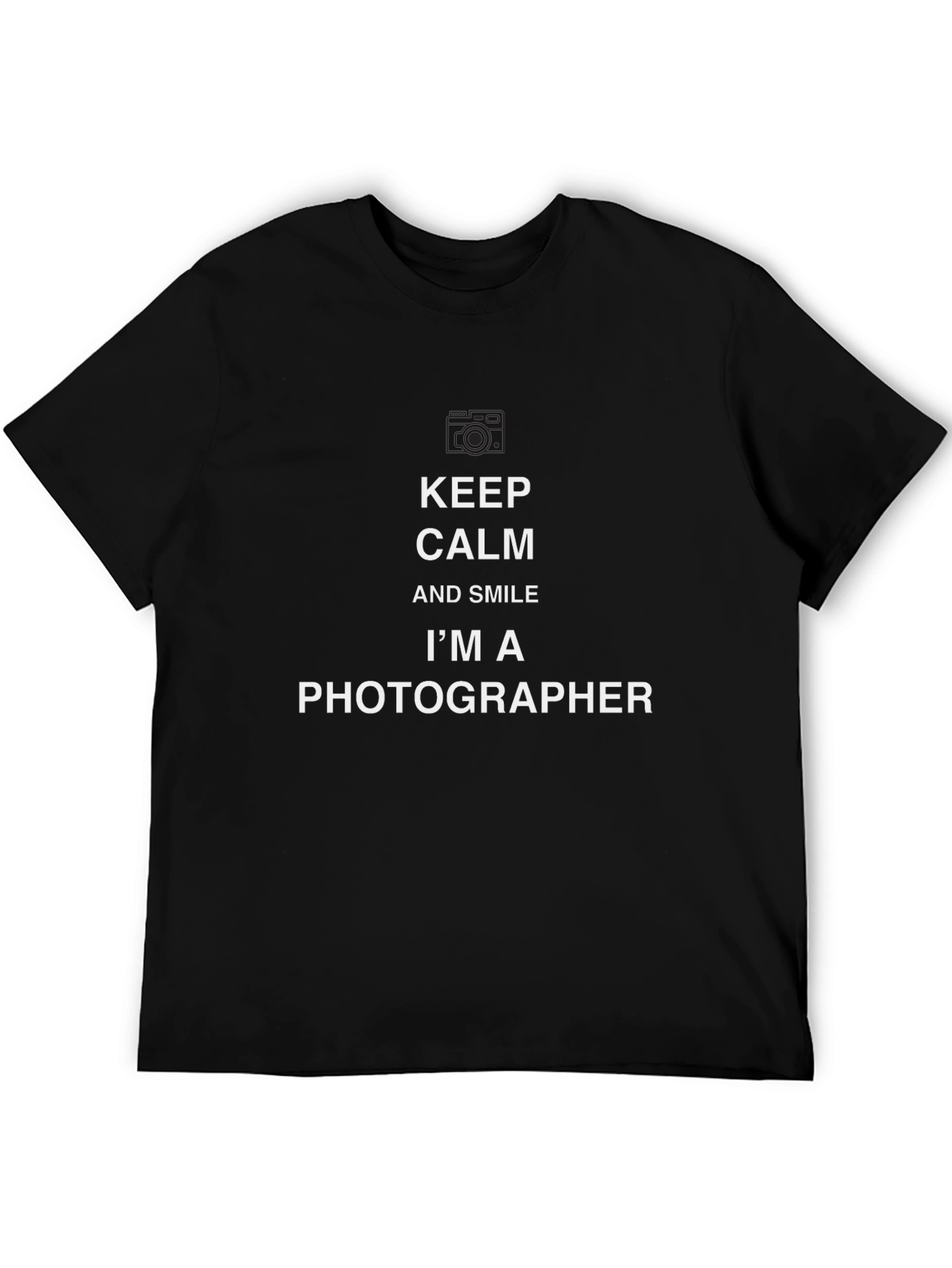Keep Calm Photographer T-Shirt - Stylish Graphic Tee